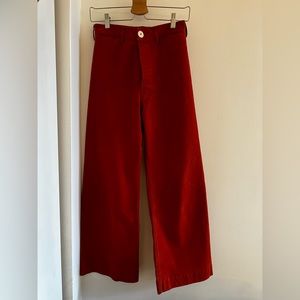 Jesse Kamm sailor pants in clay